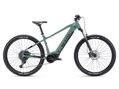 Bicicleta electrica CTM WIRE 29, gri-verde mat