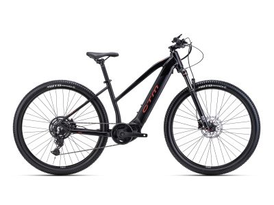 Bicicletă electrică pentru femei CTM RUBY X Pro 29, negru mat/negru lucios