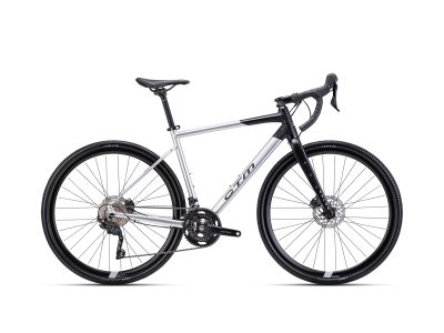 CTM KOYUK 2.0 28 kerékpár, ezüst/matt fekete