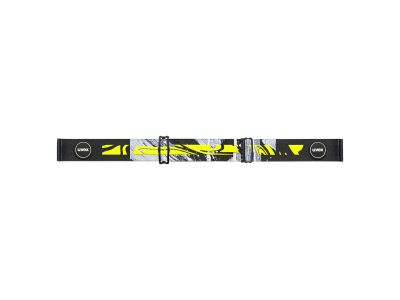 uvex Athletic CV Brille, schwarz matt/silbergrün