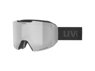Okulary uvex Evident Attraction SV, czarne, dl/vfm, srebrno-przezroczyste