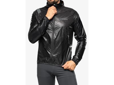 La Sportiva Blizzard Windbreaker jacket, Carbon/Black