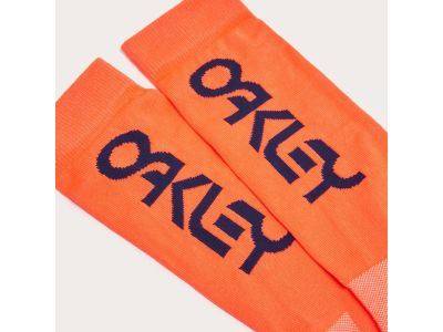 Oakley FACTORY PILOT MTB SOCKS ponožky, neon orange