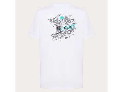 Koszulka Oakley FINISH LINE CREW TEE, biała