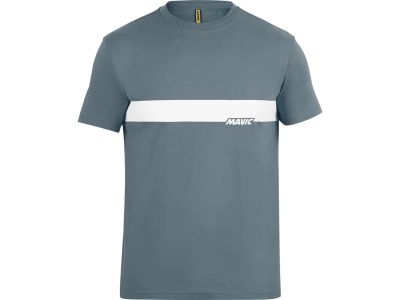 Mavic Corporate Stripe póló, orion kék/törtfehér