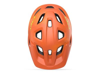 MET ECHO helmet, orange rust