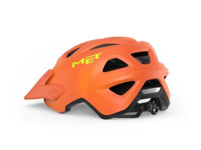 MET ECHO helmet, orange rust