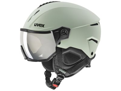 uvex instinct visor prilba, oxide green matt