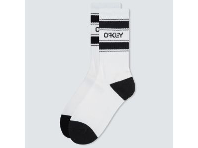Oakley B1B Icon Socks ponožky, 3 balení, bílá