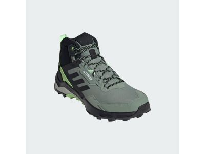 Pantofi adidas TERREX AX4 MID GTX, verde argintiu/negru miez/jad cristal