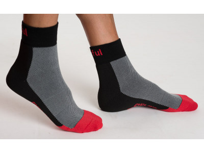 Sportful ponožky technology čierne-červené 
