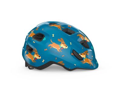 Kask dziecięcy MET HOORAY w kolorze niebieskim