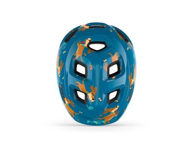 MET HOORAY children&#39;s helmet, blue