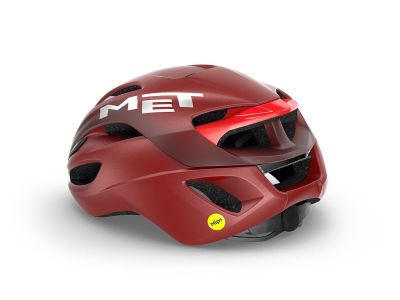 MET Rivale MIPS Helm, rote Dahlie/matt
