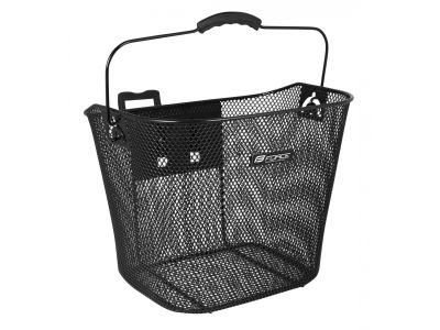 FORCE KLICK handlebar basket, black