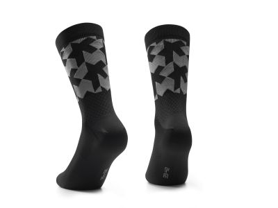ASSOS Monogram EVO ponožky, čierna