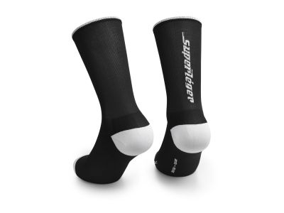 ASSOS RS SUPERLEGER S11 zokni, fekete sorozat