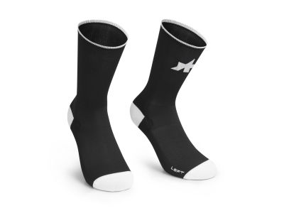ASSOS RS SUPERLEGER S11 Socken, schwarze Serie