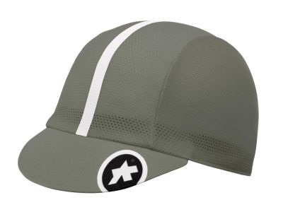 ASSOS CAP Kappe, Titangrün