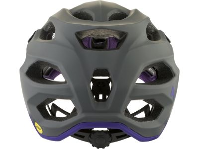 ALPINA APAX MIPS helmet, gray/purple