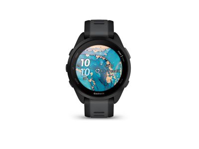 Garmin Forerunner 165 watch, Black/Slate Grey