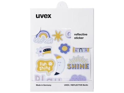 uvex reflexx Helmaufkleber, Süße