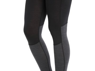 jégtörő 125 ZoneKnit™ Merino Thermal női leggings, fekete/Jet Heather
