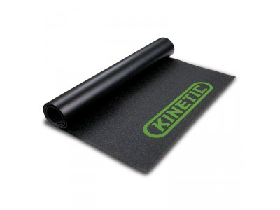 Kinetic foam pad for bicycle + trainer