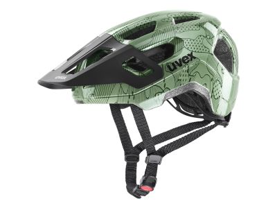 uvex React jr. children&#39;s helmet, moss green altimeter