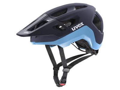 uvex React helmet, deep space/azure matt