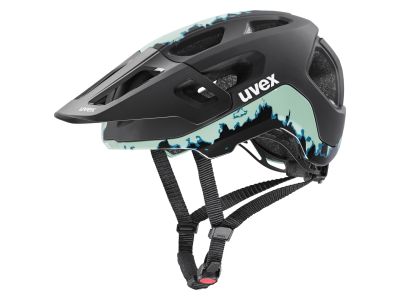 uvex React Helm, jade/schwarz matt