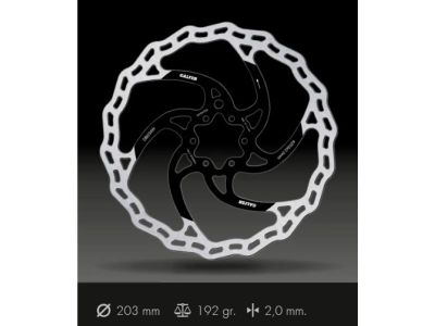 Disc de frână Galfer E-Bike Disc Wave, 203 mm, 6 găuri