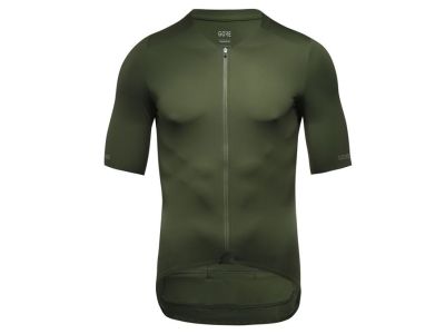 GOREWEAR Distance jersey, utility green