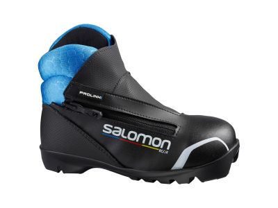 Dziecięce buty do biegów przełajowych Salomon RC PROLINK JR, czarno-niebieskie