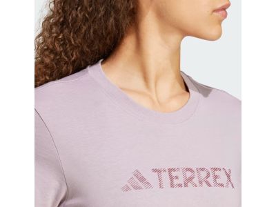 adidas TERREX CLASSIC LOGO dámske tričko, Preloved Fig