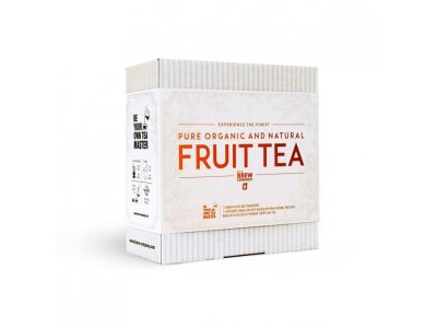 Ceai The Brew Company, 7x400 ml, colecție de ceai de fructe cu ceașcă de cultivator