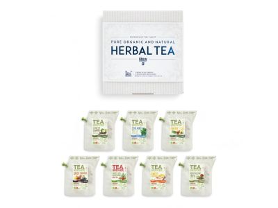 Herbata The Brew Company, 7x400 ml, kolekcja herbat ziołowych z kubków hodowcy