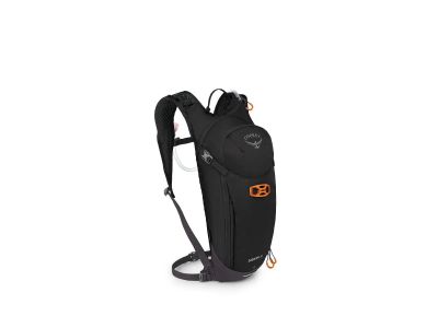 Plecak Osprey Siskin 8, 8 l + torba na napoje 2,5 l, kolor czarny
