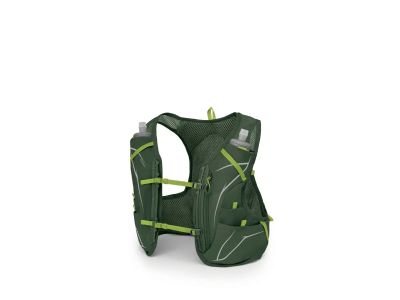 Osprey Duro 6 running vest 6 l + 2x bottle 0.5 l, Seaweed Green/Limon