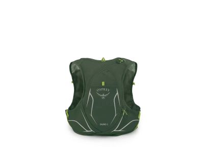 Vesta de alergare Osprey Duro 6 6 l + 2x sticla 0,5 l, verde alge/Limon