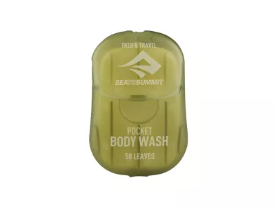 Sea to Summit Trek &amp; Travel Pocket Body Wash soap, 50 bars