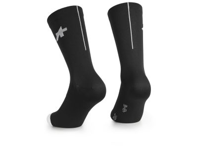 ASSOS R S9 ponožky, twin pack, černá series