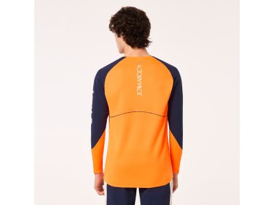Koszulka rowerowa Oakley Maven Scrub LS, pomarańczowo-niebieska