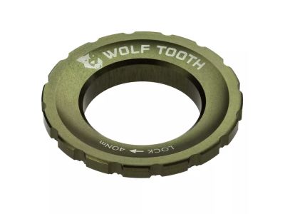 Wolf Tooth Centerlock Rotormutter, oliv