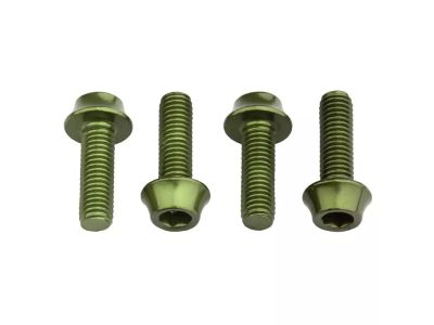 Wolf Tooth bottle cage screws, 4 pcs, olive