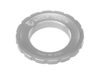 Wolf Tooth Centerlock Rotor matica, raw strieborná