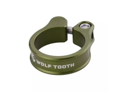 Clema de șa Wolf Tooth, Ø-31,8 mm, măslin