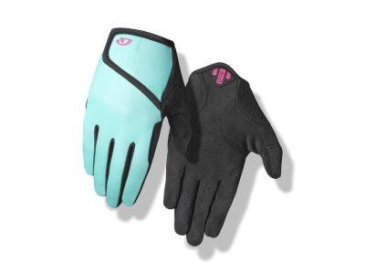Giro DND Jr II children&amp;#39;s gloves, screaming teal/neon pink