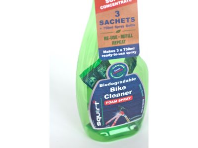 Squirt cleaner, 750 ml + 3x 30 ml satchet of super concentrate