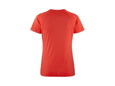 Craft CORE Essence Logo Damen T-Shirt, rot